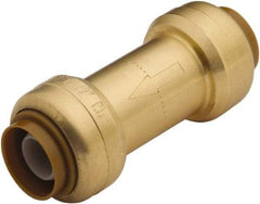 SharkBite - 1" Brass Check Valve - Inline, Push To Connect x Push To Connect, 200 WOG - Best Tool & Supply