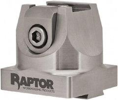 Raptor Workholding - 3/4" Jaw Width, 2" High x 2.07" Long x 2.07" Wide Dovetail Vise - For Use with 4 & 5 Axis Workholding Systems - Best Tool & Supply