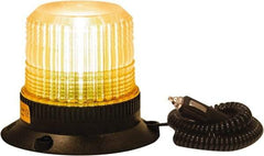 Buyers Products - 1.7 Joules, 10 Flash Rate, 1" Pipe & 3-Bolt Mount Emergency Strobe Light Assembly - Powered by 12 to 24 Volts, Amber - Best Tool & Supply