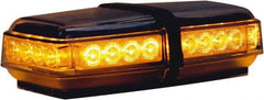 Buyers Products - Variable Flash Rate, Magnetic or Permanent Mount Emergency LED Lightbar Assembly - Powered by DC, Amber - Best Tool & Supply
