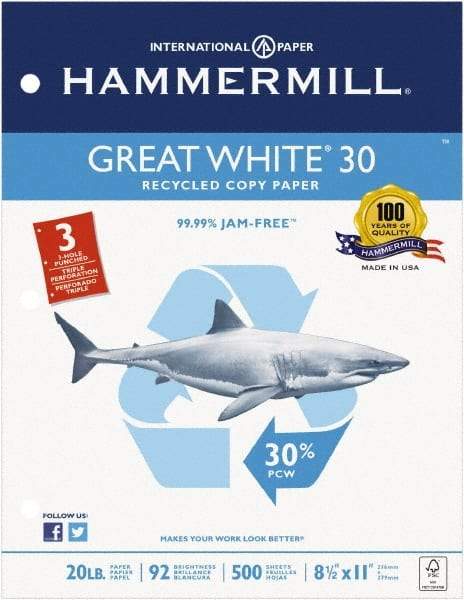 Hammermill - White Copy Paper - Use with Laser Printers, Inkjet Printers, Copiers - Best Tool & Supply