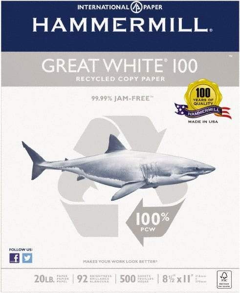 Hammermill - White Copy Paper - Use with All Office Equipment - Best Tool & Supply