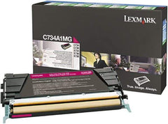 Lexmark - Magenta Toner Cartridge - Use with Lexmark C734, C736, X734, X738 - Best Tool & Supply