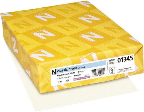 Neenah Paper - Natural White Stationery - Use with Laser Printers, Inkjet Printers, Copiers - Best Tool & Supply