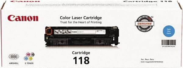 Canon - Cyan Toner Cartridge - Use with Canon imageCLASS LBP7200Cdn, LBP7660Cdn, MF8350Cdn, MF8380Cdw, MF8580Cdw - Best Tool & Supply