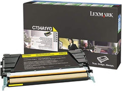 Lexmark - Yellow Toner Cartridge - Use with Lexmark C734, C736, X734, X738 - Best Tool & Supply