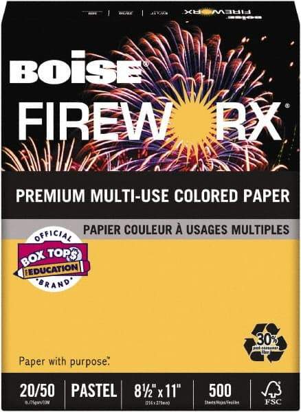 Boise - Golden Glimmer Colored Copy Paper - Use with Laser Printers, Copiers, Plain Paper Fax Machines, Multifunction Machines - Best Tool & Supply