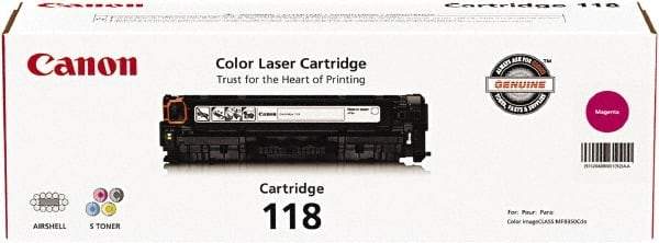 Canon - Magenta Toner Cartridge - Use with Canon imageCLASS LBP7200Cdn, LBP7660Cdn, MF8350Cdn, MF8380Cdw, MF8580Cdw - Best Tool & Supply