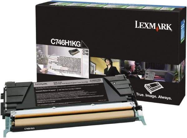 Lexmark - Black Toner Cartridge - Use with Lexmark C746, C748 - Best Tool & Supply