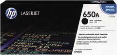 Hewlett-Packard - Black Toner Cartridge - Use with HP Color LaserJet Enterprise CP5525, M750 - Best Tool & Supply