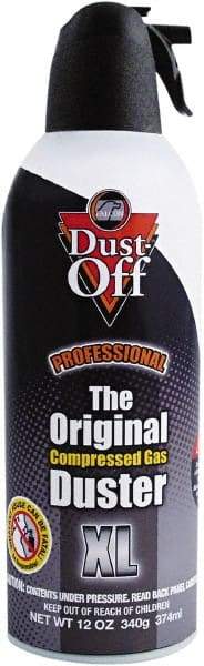 Dust-Off - Black & White Duster - Use with Computer - Best Tool & Supply