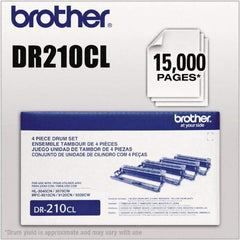 Brother - Cyan, Magenta, Yellow & Black Drum Unit - Use with Brother HL-3040CN, 3045CN, 3070CW, 3075CW, MFC-9010CN, 9120CN, 9125CN, 9320CW, 9325CW - Best Tool & Supply