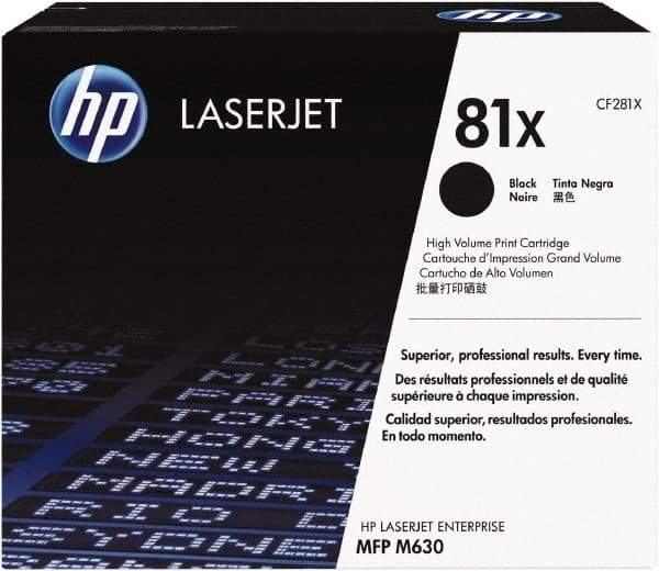 Hewlett-Packard - Black Toner Cartridge - Use with HP LaserJet Enterprise Flow MFP M630z, Enterprise MFP M630f, M630h - Best Tool & Supply