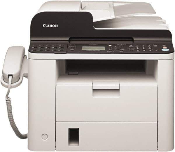 Canon - White Fax Machine - Use with Envelopes, Legal, Letter, Statement - Best Tool & Supply