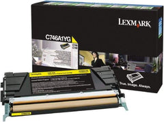 Lexmark - Yellow Toner Cartridge - Use with Lexmark C746, C748 - Best Tool & Supply