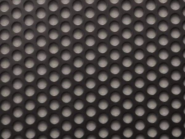 Value Collection - 36 x 40 x 0.06" Perforated Carbon Steel Sheet - 5/16" Staggered Round Holes, 7/16" Hole Spacing - Best Tool & Supply