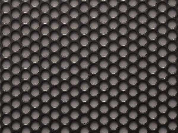 Value Collection - 36 x 40 x 0.06" Perforated Carbon Steel Sheet - 1/4" Staggered Round Holes, 5/16" Hole Spacing - Best Tool & Supply