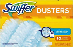 Swiffer - 6" Long Fiber Duster - 6" OAL, Light Blue - Best Tool & Supply