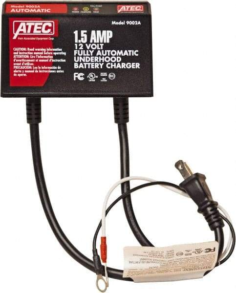 ATEC - 12 Volt Automatic Charger/Maintainer - 1.5 Amps - Best Tool & Supply