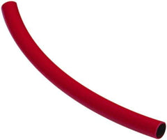 Caplugs - 1-3/8" ID x 1-1/2" OD, 1/16" Wall Thickness, 50' Long, Silicone Tube - Rusty Red, 600°F - Best Tool & Supply