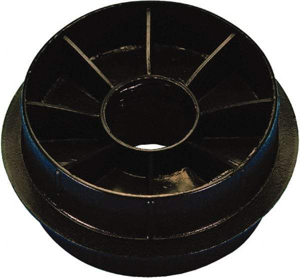 Caplugs - Round Head Double-Ended Plug - 3" OD, High-Density Polyethylene, Black - Best Tool & Supply