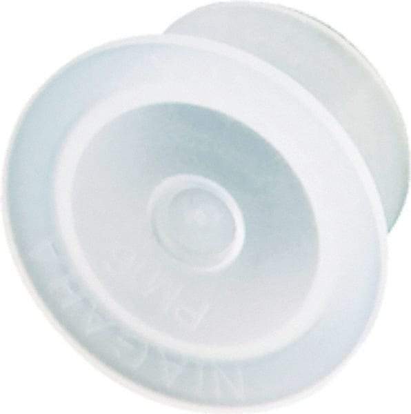 Caplugs - 13.72" ID, Push-On, Round Head Cap - 21.49mm OD, Low-Density Polyethylene, Yellow Tint - Best Tool & Supply