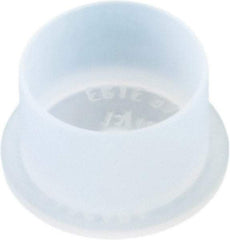 Caplugs - 0.864" ID, Push-On, Round Head Cap - 1.12" OD, 21/32" Long, Low-Density Polyethylene, Natural (Color) - Best Tool & Supply