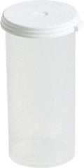 Caplugs - Beakers & Pipettes - 2DRAM WHITE 350/PK POLYP STERILIZATION VIAL - Best Tool & Supply