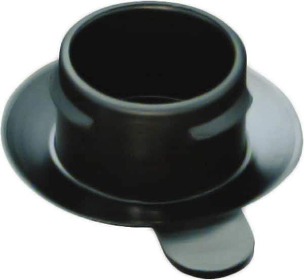 Caplugs - Push-In Finishing Plugfor 7/8 SAE Thread - 0.797" ID, 1.15 OD, Low-Density Polyethylene, Black - Best Tool & Supply