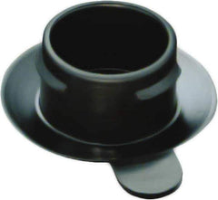 Caplugs - Push-In Finishing Plugfor 1/2 SAE, 1/4 NPT Thread - 0.444" ID, 0.72 OD, Low-Density Polyethylene, Black - Best Tool & Supply