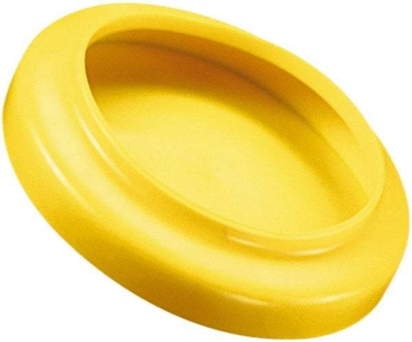 Caplugs - Flexible, Round Head Flange Cap - 43/64" Long, Vinyl, Blue - Best Tool & Supply