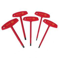 5PC INSULATED T-HANDLE HEX SET-MM - Best Tool & Supply