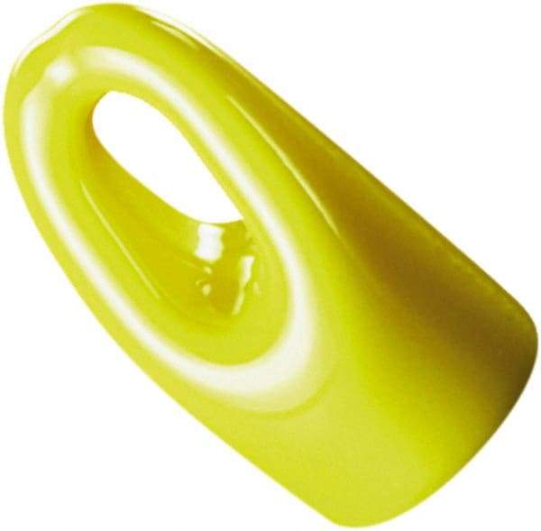 Caplugs - Round Head Hanger Tip Cap - 3/4" Long, Vinyl, Yellow - Best Tool & Supply