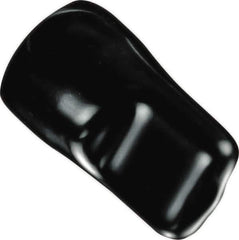 Caplugs - 3/16" ID, Pull-Tab, Round Head Masking Cap - 1-7/8" Long, Vinyl, Black - Best Tool & Supply