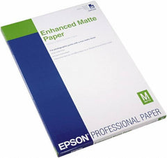 Epson - 13" x 19" White Photo Paper - Use with Inkjet Printers - Best Tool & Supply