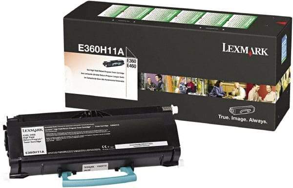 Lexmark - Black Toner Cartridge - Use with Lexmark E360d, E360dn, E460d, E460dw, E462dtn - Best Tool & Supply