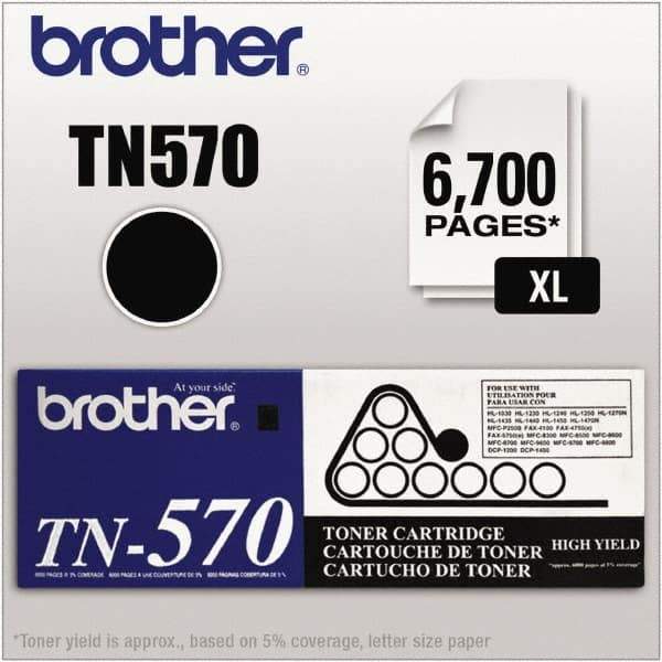 Brother - Black Toner Cartridge - Use with Brother DCP-8040, 8045D, HL-5140, 5150D, 5150DLT, 5170DN, 5170DNLT, MFC-8120, 8220, 8440, 8640D, 8840D, 8840DN - Best Tool & Supply