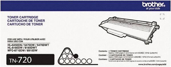 Brother - Black Toner Cartridge - Use with Brother DCP-7030, 7040, HL-2140, 2150N, 2170W, MFC-7320, 7340, 7345N, 7440N, 7840W - Best Tool & Supply