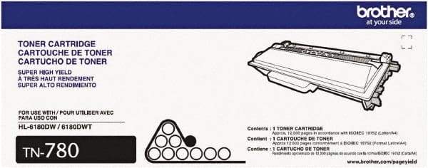 Brother - Black Toner Cartridge - Use with Brother HL-6180DW, HL-6180DWT, MFC-8950DW, MFC-8950DWT - Best Tool & Supply