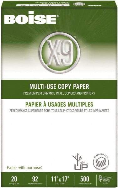 Boise - 11" x 17" White Copy Paper - Use with High-Speed Copiers, High-Speed Printers, Fax Machines, Multifunction Machines - Best Tool & Supply