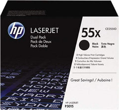 Hewlett-Packard - Black Toner Cartridge - Use with HP LaserJet Enterprise 500 MFP M525, flow MFP M525c, P3015, LaserJet Pro M521dn - Best Tool & Supply