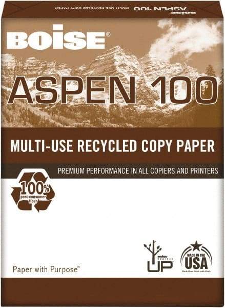 Boise - 8-1/2" x 11" White Copy Paper - Use with Laser Printers, Copiers, Inkjet Printers, Fax Machines, Multifunction Machines - Best Tool & Supply