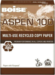 Boise - 8-1/2" x 11" White Copy Paper - Use with Laser Printers, Copiers, Inkjet Printers, Fax Machines, Multifunction Machines - Best Tool & Supply