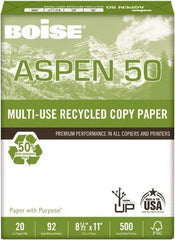 Boise - 8-1/2" x 11" White Copy Paper - Use with Laser Printers, Copiers, Plain Paper Fax Machines, Multifunction Machines - Best Tool & Supply