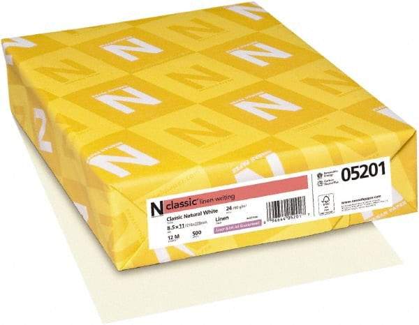 Neenah Paper - 8-1/2" x 11" Natural White Copy Paper - Use with Laser Printers, Inkjet Printers, Copiers - Best Tool & Supply