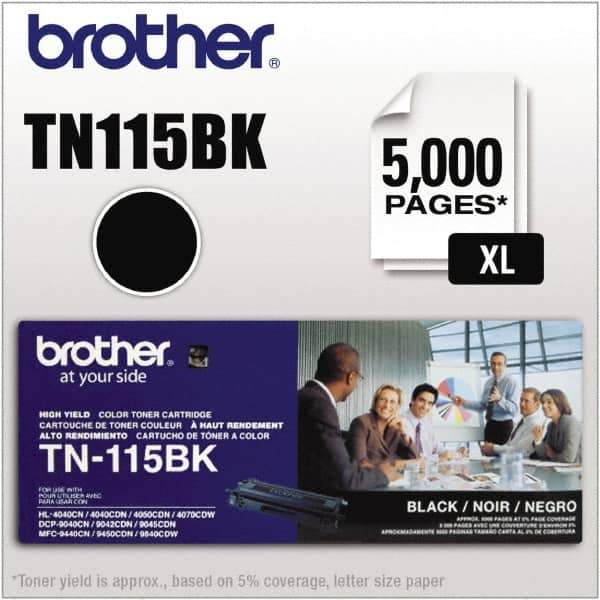 Brother - Black Toner Cartridge - Use with Brother DCP-9040CN, 9045CDN, HL-4040CDN, 4040CN, 4070CDW, MFC-9440CN, 9550CDN, 9840CDW - Best Tool & Supply