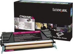 Lexmark - Magenta Toner Cartridge - Use with Lexmark C746, C748 - Best Tool & Supply