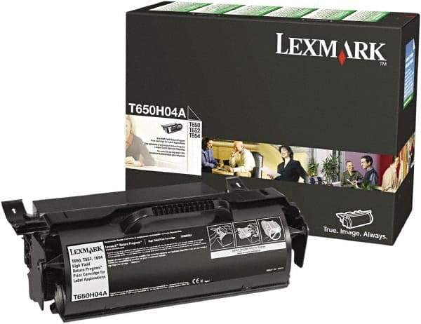 Lexmark - Black Toner Cartridge - Use with Lexmark T650dn, T650dtn, T650n, T652dn, T652dtn, T652n, T654dn, T654dtn, T654n, T656dne - Best Tool & Supply