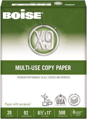 Boise - 8-1/2" x 11" White Copy Paper - Use with High-Speed Copiers, High-Speed Printers, Fax Machines, Multifunction Machines - Best Tool & Supply