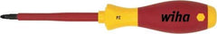 Wiha - #3 Point, 150mm Blade Length Posidrive Screwdriver - 324mm OAL - Best Tool & Supply